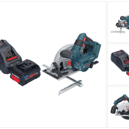 Bosch GKS 18V-57-2 Professional cordless circular saw 18 V 165 mm brushless + 1x ProCORE battery 8.0 Ah + charger