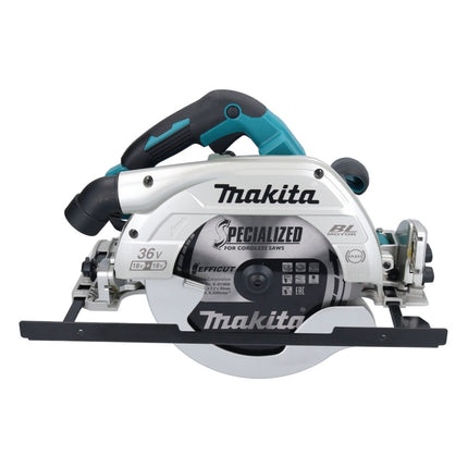 Sierra circular a batería Makita DHS 900 RG2U 36 V (2x 18 V) 235 mm sin escobillas + 2x batería 6,0 Ah + cargador + adaptador Bluetooth