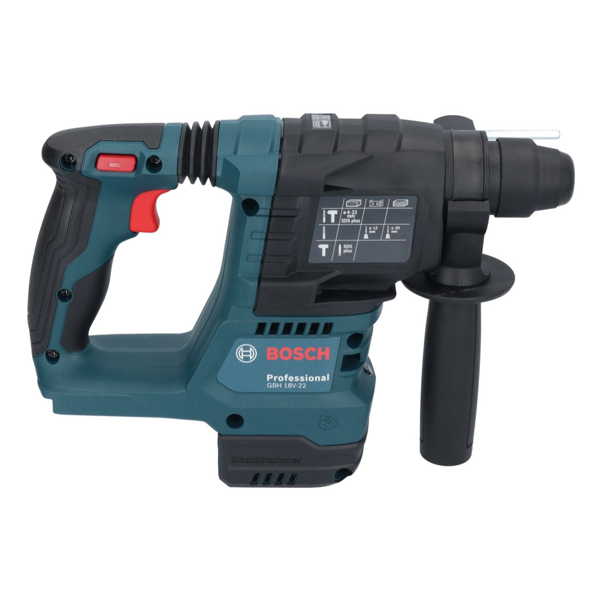 Perforateur Sans Fil Bosch GHB 18V-22 - Kit Avec Chargeur + 2 Batteries 18V