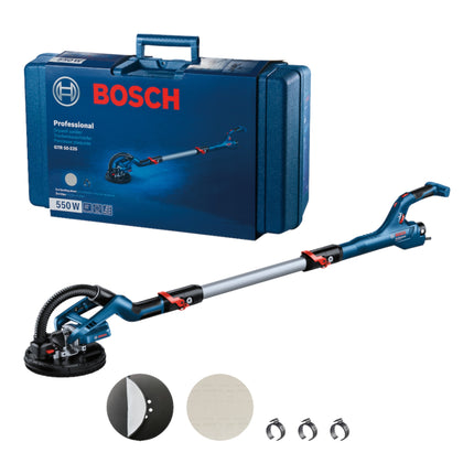 Bosch GTR 55-225 Professional Ponceuse pour cloisons sèches 550 W 225 mm 110 - 230 cm ( 06017D4000 ) + coffret