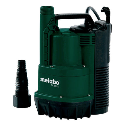 Metabo TP 7500 SI clear water submersible pump ( 0250750013 ) 300 Watt flow rate 7500 l/h