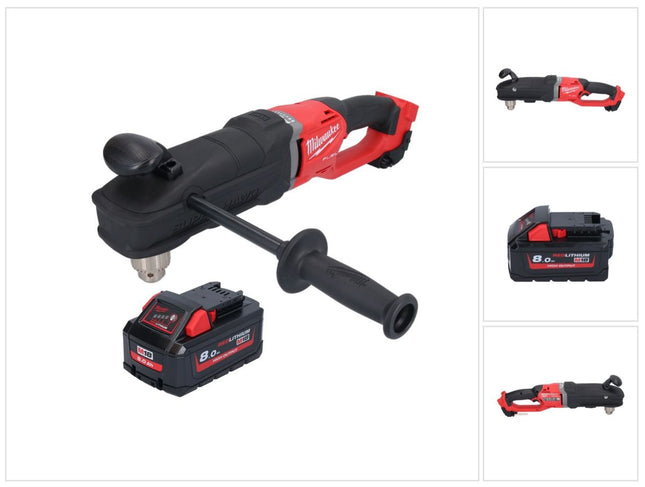 Milwaukee M18 FRAD2-801 Trapano angolare a batteria 18 V 122 Nm brushless + 1x batteria ricaricabile 8,0 Ah - senza caricabatterie