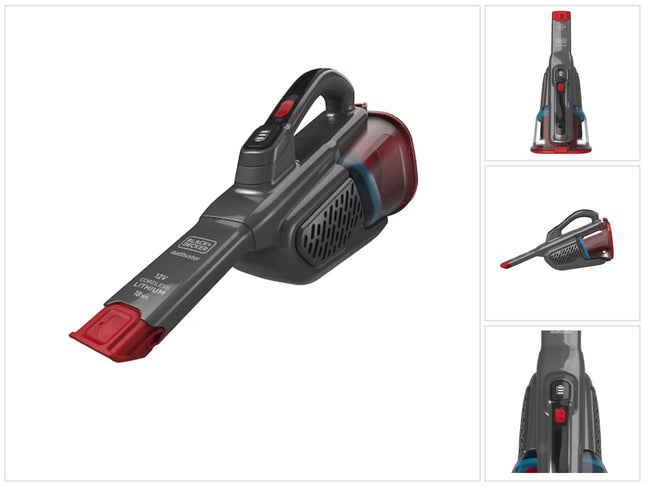Black & Decker BHHV315J Hand hoover 12 volt 2 speed with integrated rechargeable battery