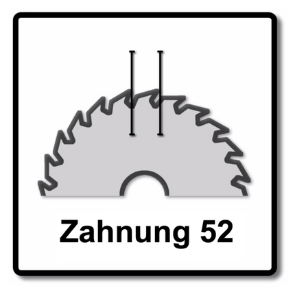 Festool Feinzahn Kreissägeblatt 210 x 30 x 2,4 mm W52 210 mm 52 Zähne ( 493199 ) - Toolbrothers