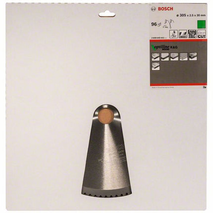 BOSCH Circular saw blade Outer Ø 305 mm Number of teeth 96 WZ/N ( 8000342029 )