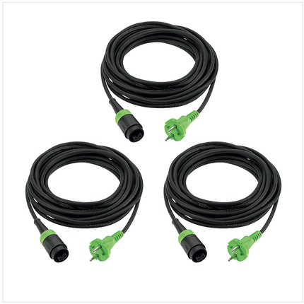 3 x Festool Plug it Kabel H 05 RN-F 2x1 4m 240 V ( 499851 ) - Toolbrothers