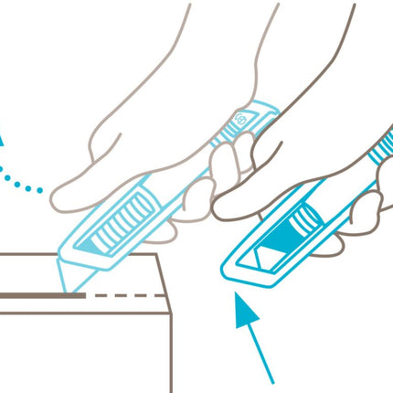 MARTOR safety knife SECUNORM 500 Length 143 mm Width 16 mm Height 36 mm ( 4000818066 )