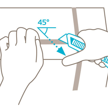 MARTOR safety knife SECUNORM 500 Length 143 mm Width 16 mm Height 36 mm ( 4000818066 )