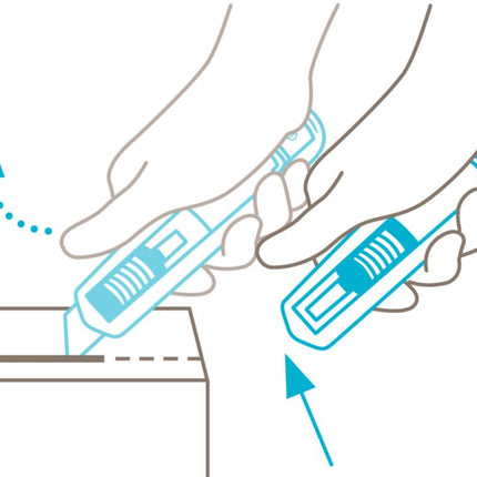 MARTOR safety knife SECUNORM 525 Length 143 mm Width 17 mm Height 31 mm ( 4000818480 )
