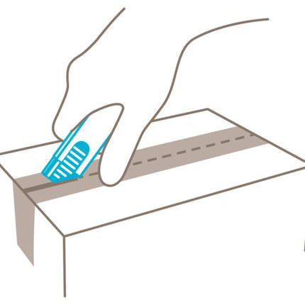 Nóż bezpieczny MARTOR SECUNORM HANDY nr 445 Długość 100 mm Szerokość 7,8 mm Wysokość 25,5 mm ( 4000817784 )
