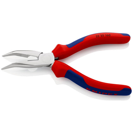 KNIPEX Pince à becs plats, ronds  longueur 160 mm plat rond 40 degr. coudé ( 4000794484 )