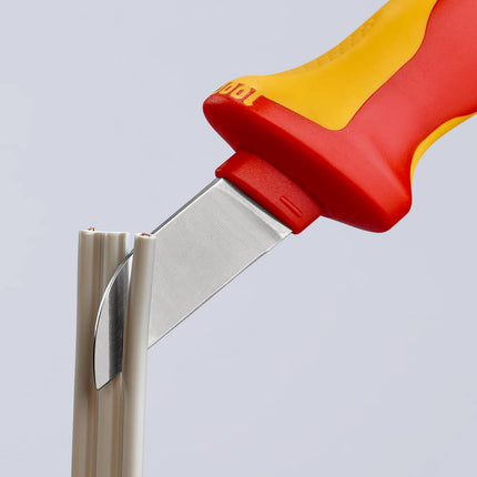 KNIPEX cable knife length 190 mm blade length 50 mm ( 4000817819 )