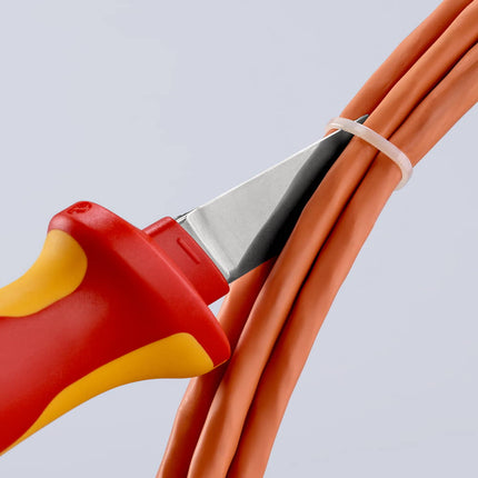 KNIPEX cable knife length 190 mm blade length 50 mm ( 4000817819 )