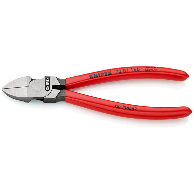 KNIPEX Diagonal cutters for plastics Overall length 160 mm ( 4000810179 )
