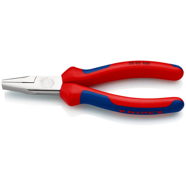 KNIPEX Alicates de punta plana DIN ISO 5745 Longitud total 160 mm ( 4000794067 )