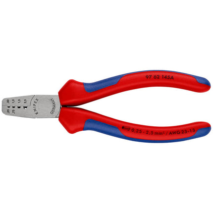 Pinze per crimpare i fili KNIPEX lunghezza totale 145 mm ( 4000810490 )