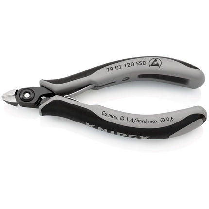 Frese diagonali per elettronica di precisione KNIPEX lunghezza 120 mm forma 0 ( 4000810833 )