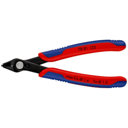 KNIPEX Electronics diagonal cutters Super-Knips(R) length 125 mm shape 8 ( 4000810592 )