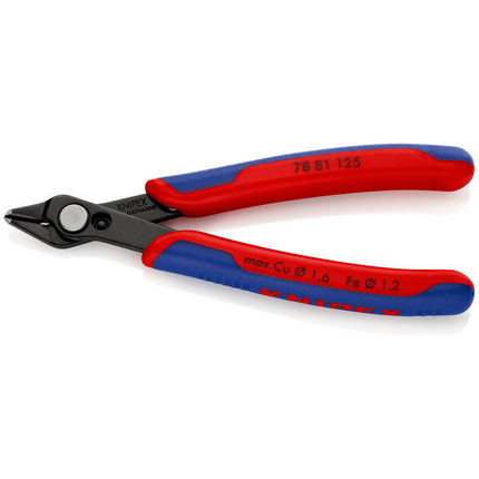 KNIPEX Electronics diagonal cutters Super-Knips(R) length 125 mm shape 8 ( 4000810592 )