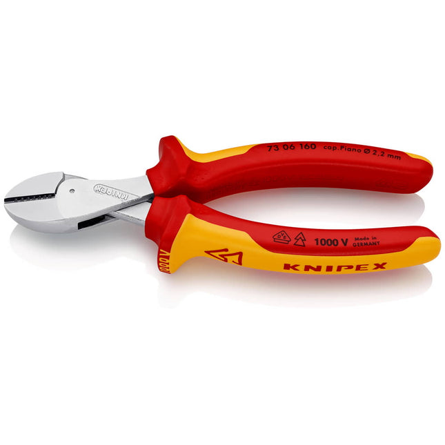 KNIPEX compact diagonal cutters X-Cut(R) length 160 mm ( 4000810949 )