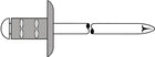 GESIPA Blindniet PolyGrip® Nietschaft d x l 4,8 x 15 mm K16 ( 4000813563 )