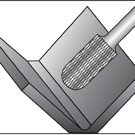 RUKO burr WRC Ø 12 mm head length 25 mm shank Ø 6 mm ( 4000602819 )