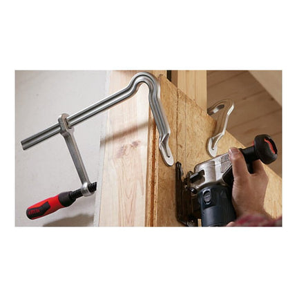 Morsetto a vite interamente in acciaio BESSEY OMEGA Larghezza di serraggio 250 mm Sporgenza 120 mm ( 4000831472 )