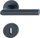 HOPPE Set di rosette Amsterdam E1400Z/42KV/42KVS Acciaio inox F9714M ( 3000209761 )