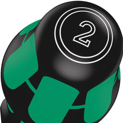 Destornillador WERA 355 PZ tamaño PZD 2 longitud de la hoja 200 mm ( 4300001660 )