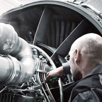 Destornillador WERA 355 PZ tamaño PZD 2 longitud de la hoja 200 mm ( 4300001660 )