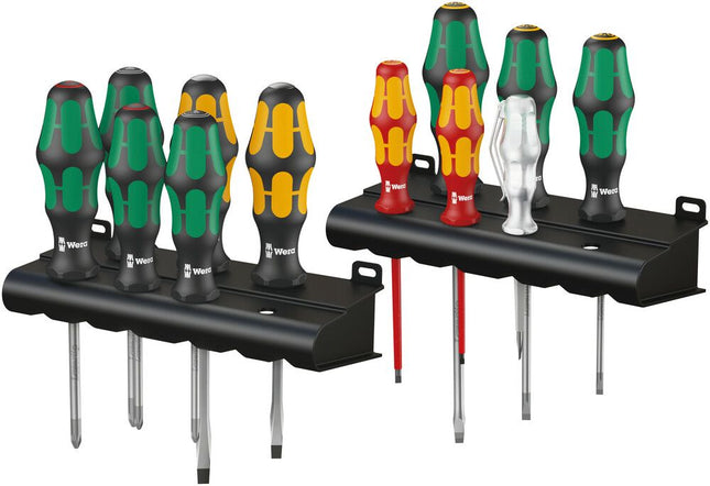 WERA screwdriver set Kraftform XXL 12-piece slotted / PH / PZD ( 4000827721 )
