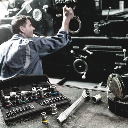 WERA Zyklop Metal 8100 SB 7 29-piece socket spanner set 3/8 ″ ( 4000821654 )