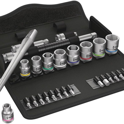WERA Zyklop Metal 8100 SB 7 29-piece socket spanner set 3/8 ″ ( 4000821654 )
