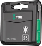 WERA paquete grande de puntas 1/4 ″ T 25 Longitud 25 mm ( 4000829009 )