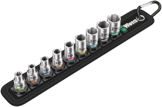 WERA socket spanner set Belt 4 9-piece ( 4000821179 )