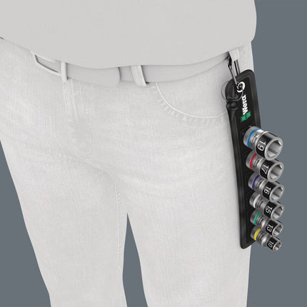 WERA socket spanner set Belt C 1 Zyklop 7-piece ( 4000821198 )