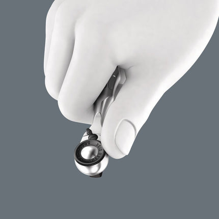 WERA Lever-action reversible ratchet 8008 A Zyklop Mini 3 1/4 ″ 60 teeth ( 4000822313 )