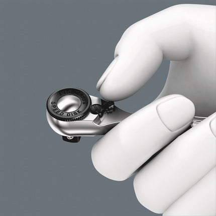 WERA Lever-action reversible ratchet 8008 A Zyklop Mini 3 1/4 ″ 60 teeth ( 4000822313 )