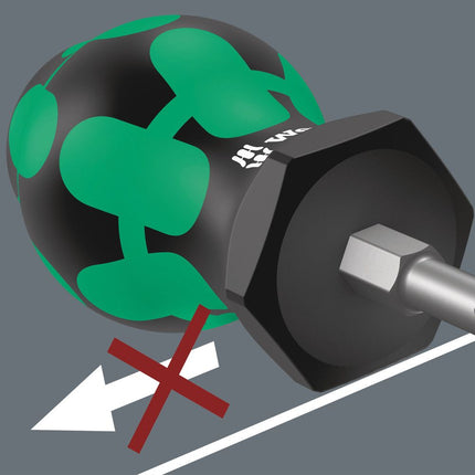 WERA screwdriver 367 TORX(R) Stubby size T 27 Blade length 25 mm ( 4000827039 )