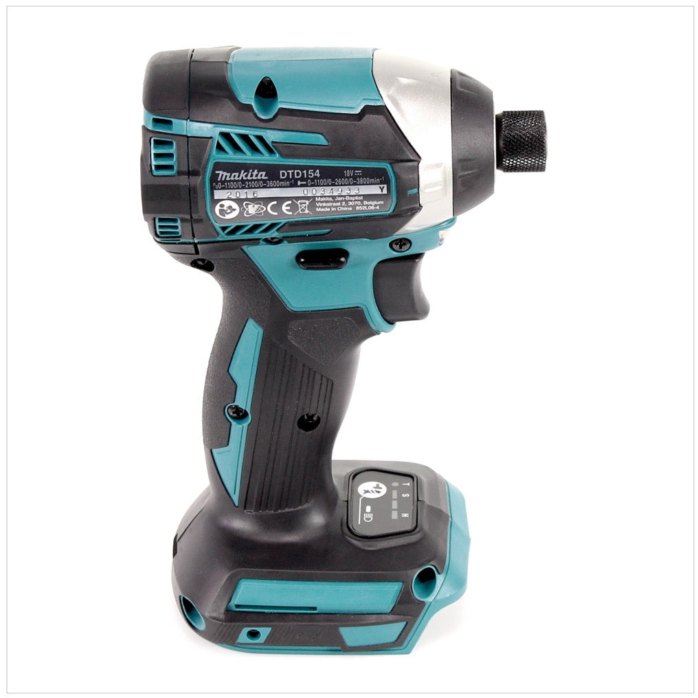 Power Tool Makita Impact Driver 154z Makita DTD 154 Z Cordless