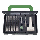 KUKKO Schlagzahlen-/Schlagbuchstabensatz 333 115-teilig mit Typenhalter ( 4000871987 )