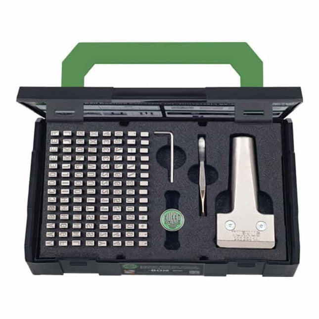 KUKKO Schlagzahlen-/Schlagbuchstabensatz 333 115-teilig mit Typenhalter ( 4000871987 )