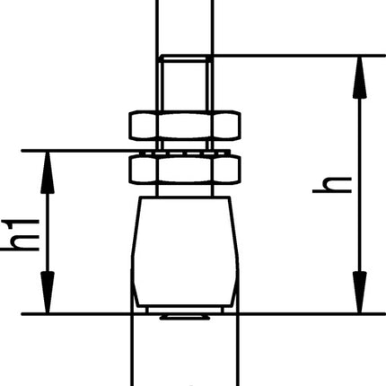 HELM Führungsrolle 549 S Stahl verzinkt, gelb ( 3000255957 )