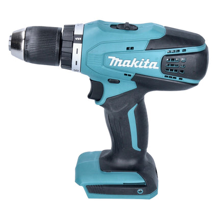 Makita DF 457 DWEX2 Akku Bohrschrauber 18 V 42 Nm G-Serie + 2x Akku 1,5 Ah + Ladegerät + 70 tlg. Zubehör Set + Koffer