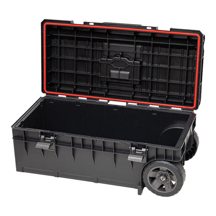 Toolbrothers RHINO XXL Trolley ECO Longer Basic 50 l IP66 tool box with wheels on metal axle and double telescopic handle