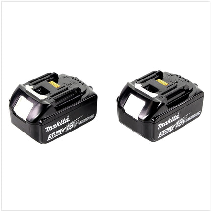 Makita DHR 264 2 x 18 V / 36 V Li-Ion SDS Plus Akku-Bohrhammer in Makpac 4 mit Einlage + 2 x BL 1830 18 V 3,0 Ah Li-Ion Akku - Toolbrothers