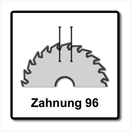 Bosch Kreissägeblatt Multi Material MM MU B 305 x 30 x 3,2 mm 305 mm 96 Zähne ( 2608640453 ) für Kapp- und Gehrungssägen - Toolbrothers
