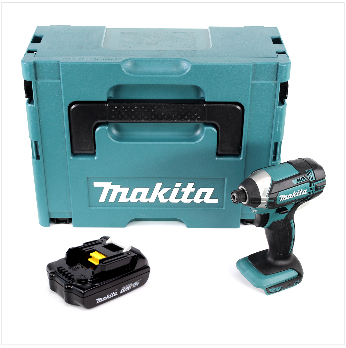 Makita DTD 152 Y1J 18 V Li-Ion Cordless Impact Driver Makpac