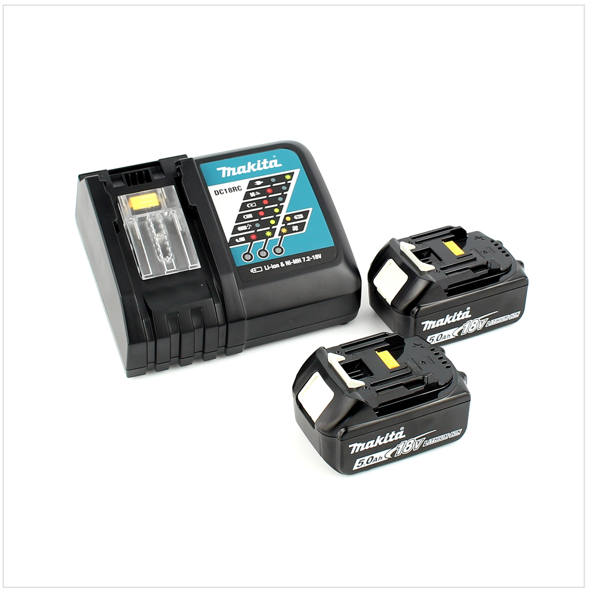 Makita DTW 285 RTJ Akku Schlagschrauber 18 V 280 Nm 1/2