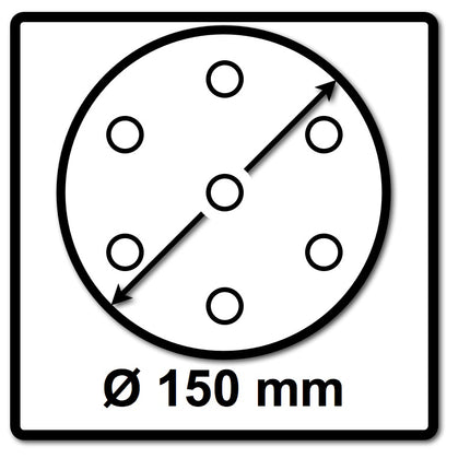 Festool Netzschleifmittel STF D150 P320 GR NET/50 150 mm / 50 Stk. ( 203310 ) - Toolbrothers